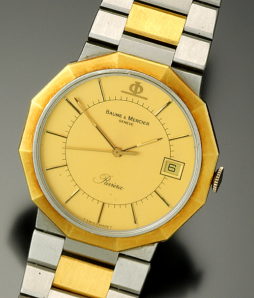 Baume Mercier Steel Gold Watch