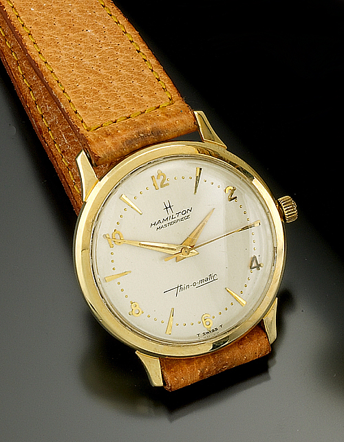 Gold Hamilton Thin-O-Matic Watch